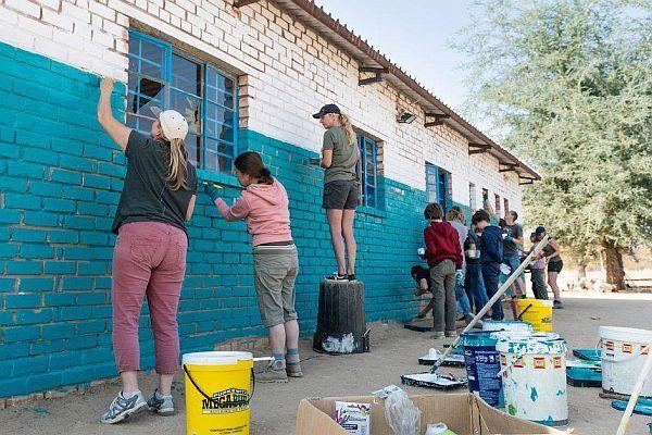 Working at a School in Namibia