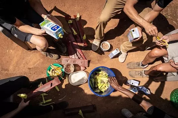 Enrichment Making at Lilongwe Wildlife Centre