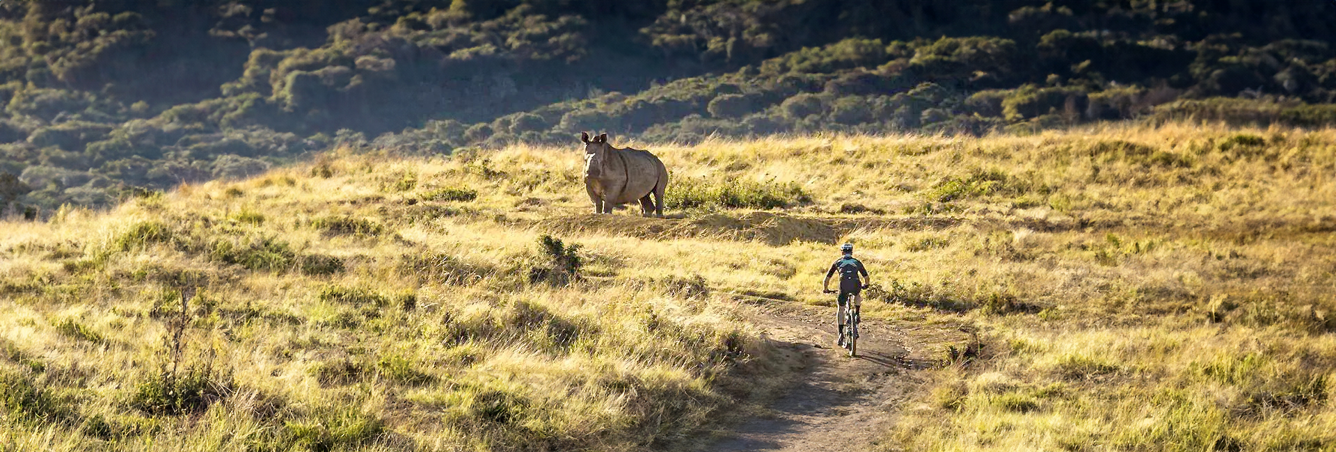 Jamie Rides For Rhinos at the Kariega Game Reserve!