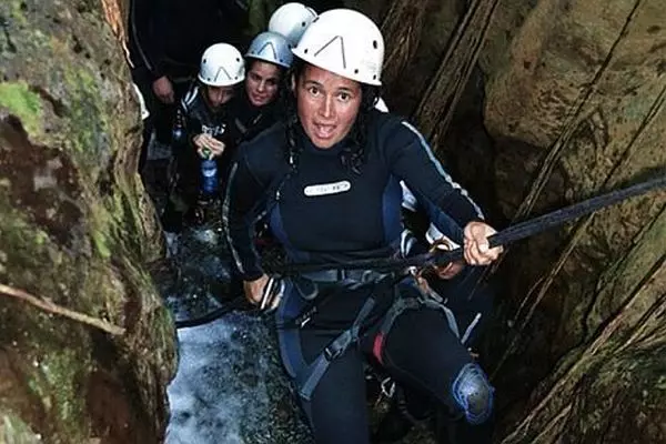 Canyoning at the Bolivia Wildlife Sanctuary