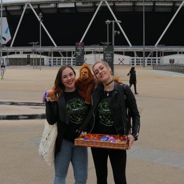 The Great Projects Headed Out And About To Share Some Easter Treats! 