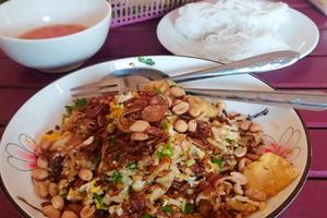 Dinner at the Laos Wildlife Sanctuary