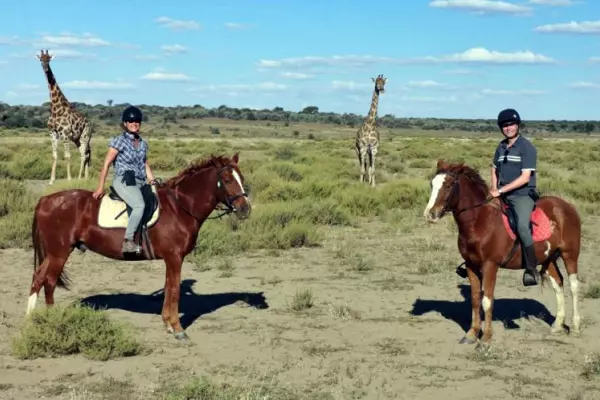 Horse Riding in Namibia