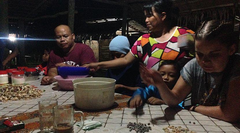 One Of Our Volunteers Has A Snap-Chat With The Children Of The Iban Tribe!