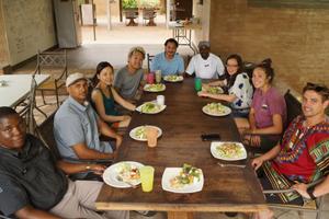 Dinner at the Victoria Falls Conservation Experience