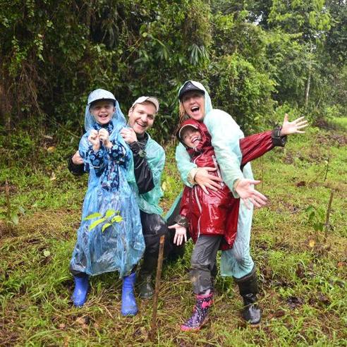 Family Volunteering in Borneo