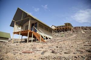 Accommodation at the Carnivore Conservation and Research Project in Kanaan