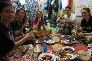 Dinner at the Perhentian Islands Marine Project