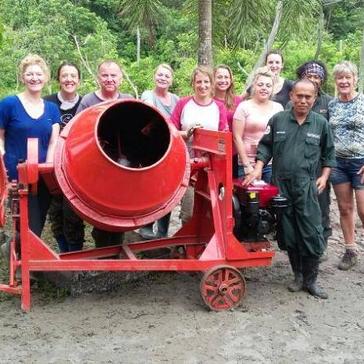 Colin's Fabulous Fundraising Pays Off At Samboja!