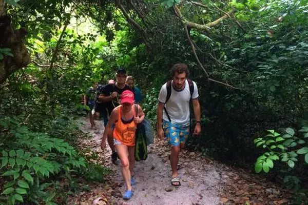 Hiking on Mafia Island