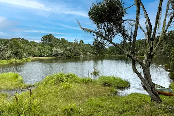 Lake by the Field Research Station - Lemur Research Project in Madagascar
