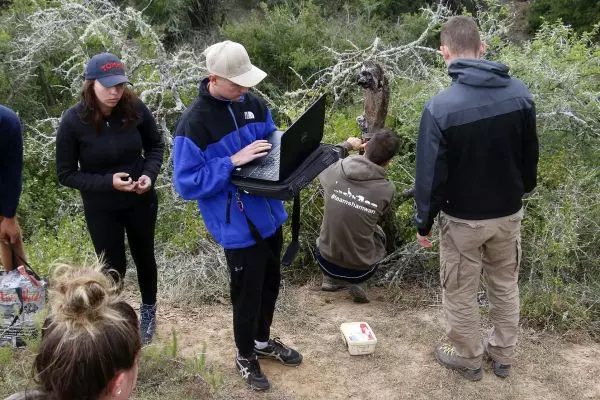 Setting Camera Traps and Conducting Research at Shamwari