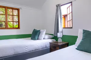 Volunteer Accommodation Bedroom - Chimp Eden