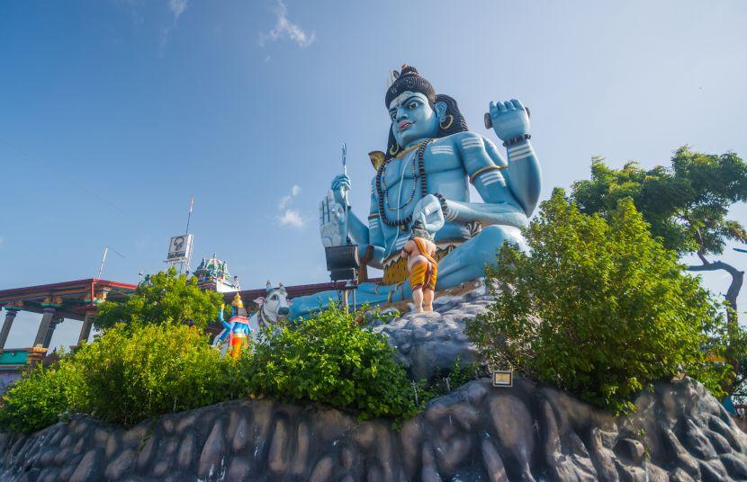 Hindu God Shiva At Fort Frederick 