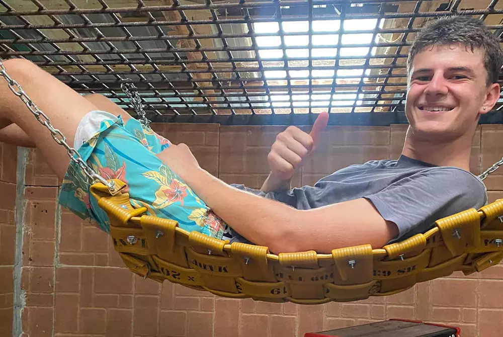 Volunteer in Hammock