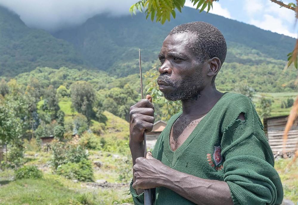 Pygmy tribe in Uganda