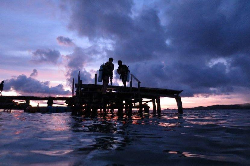 Night Dive at Raja Ampat