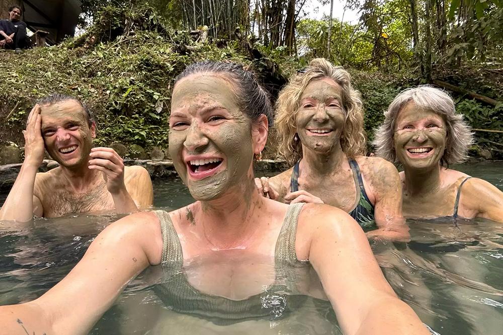 Volunteers Having Fun