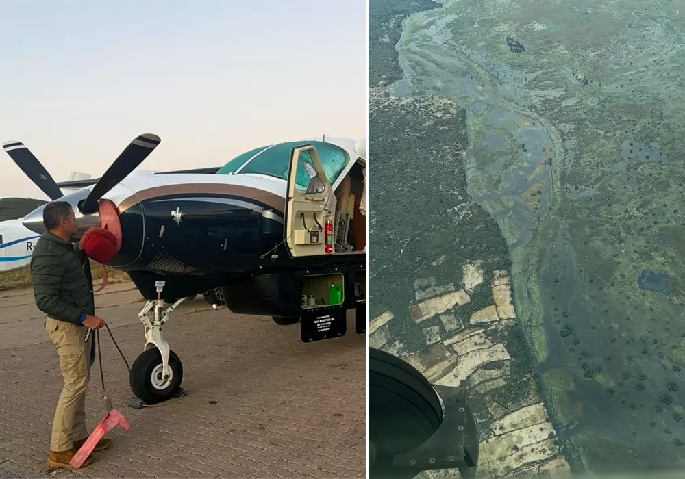 Flight to Linshulu