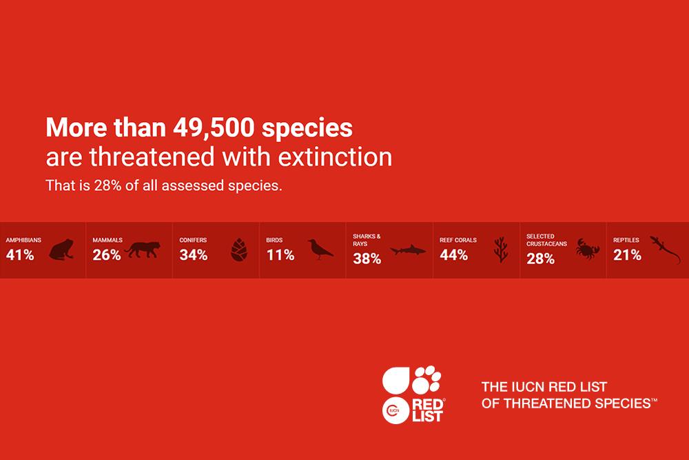 IUCN RED LIST threatened species list