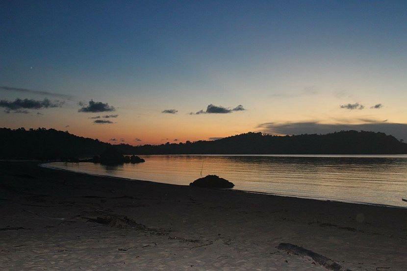 Nighttime views in Borneo