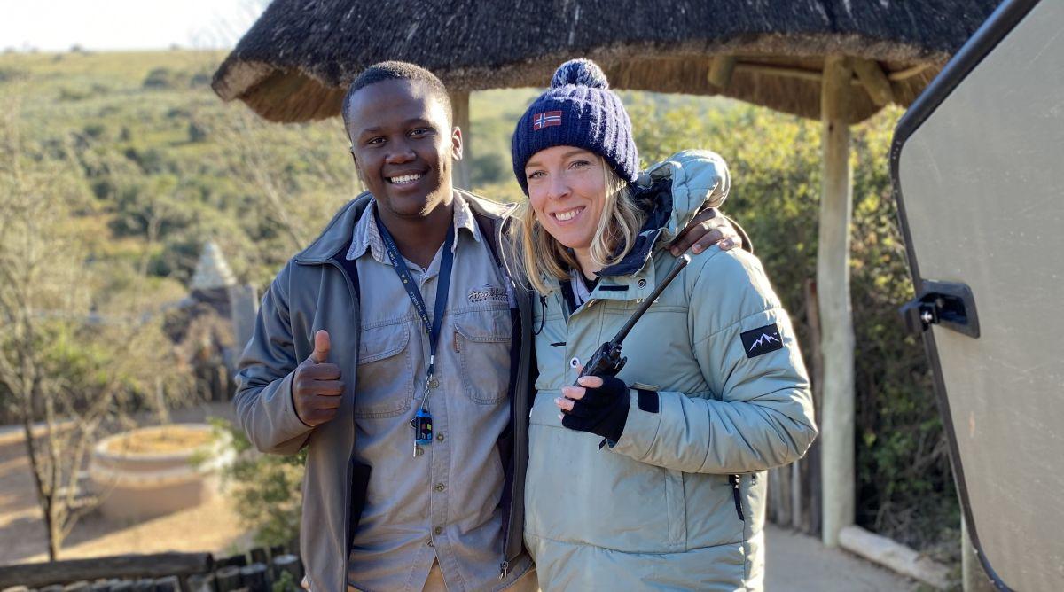 Lauren at the Amakhala Conservation Project