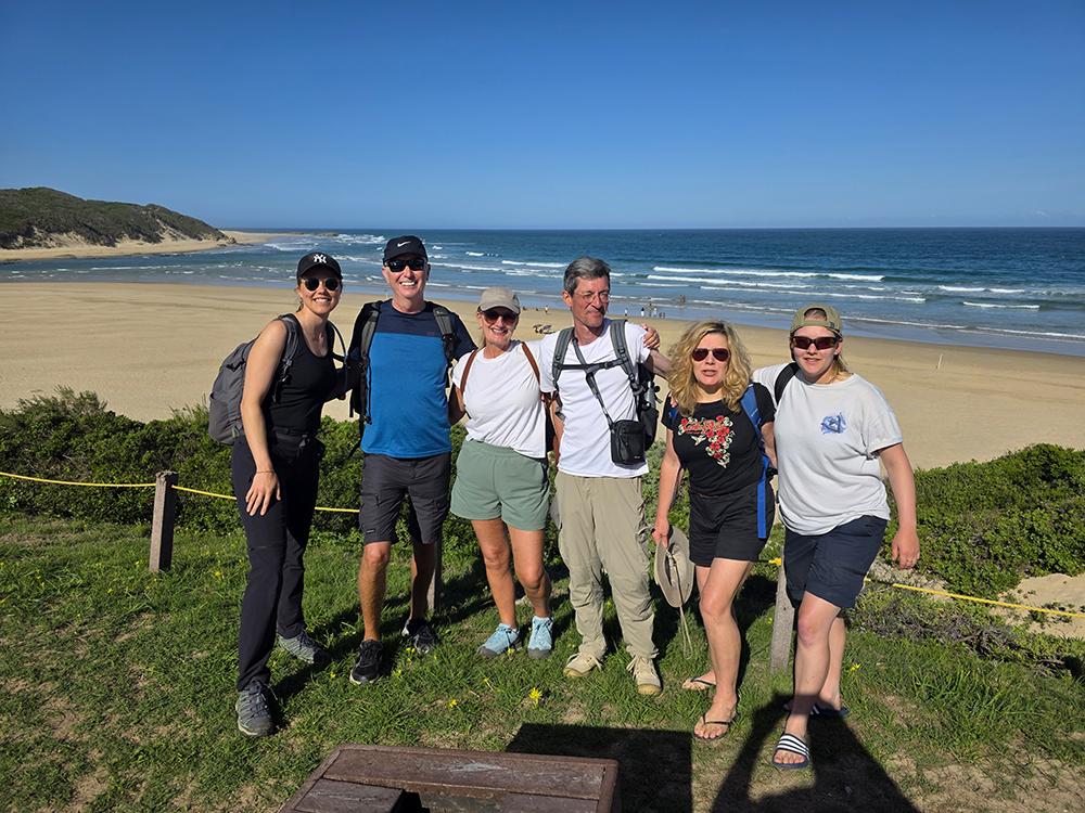 Volunteers Hiking