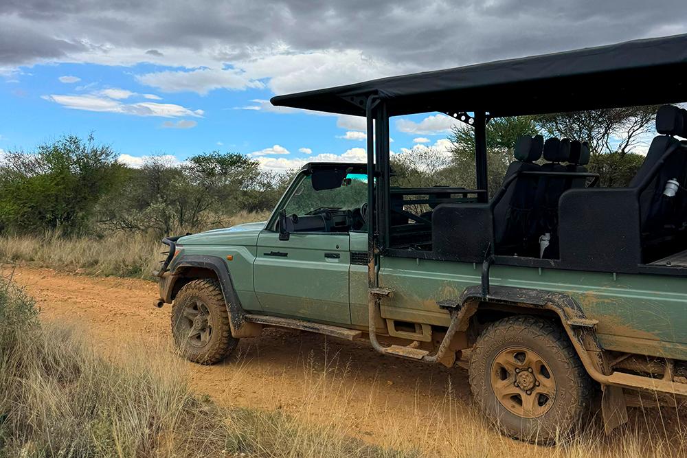 Safari Vehicle on the Reserve