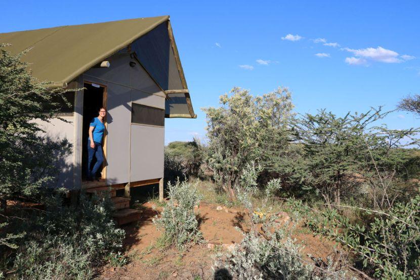 Accommodation at the Namibia Wildlife Sanctuary