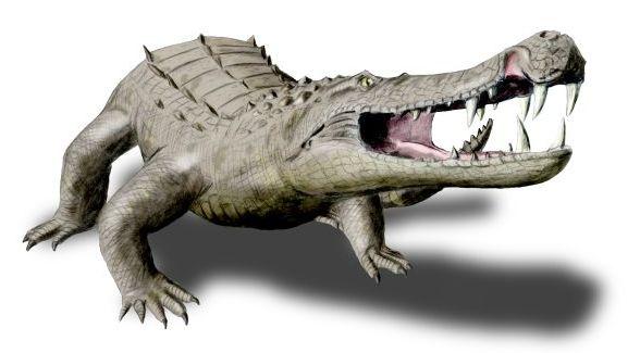 Kaprosuchus Drawing