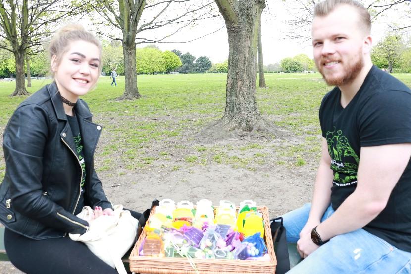 Easter Eggs in Regents Park