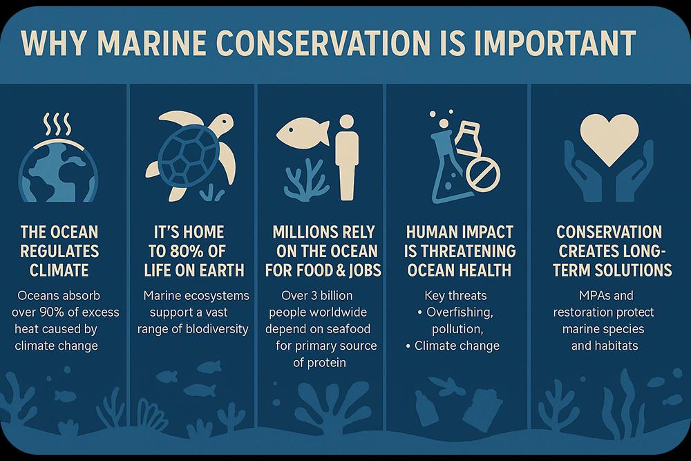 Why Marine Conservation is Important Infographic