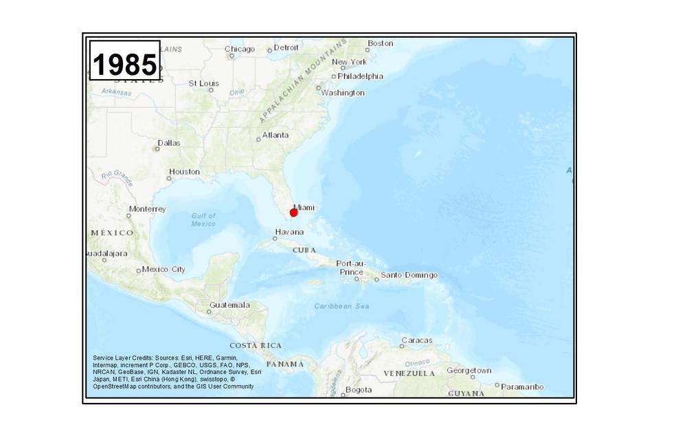 Map of Lionfish Invasion