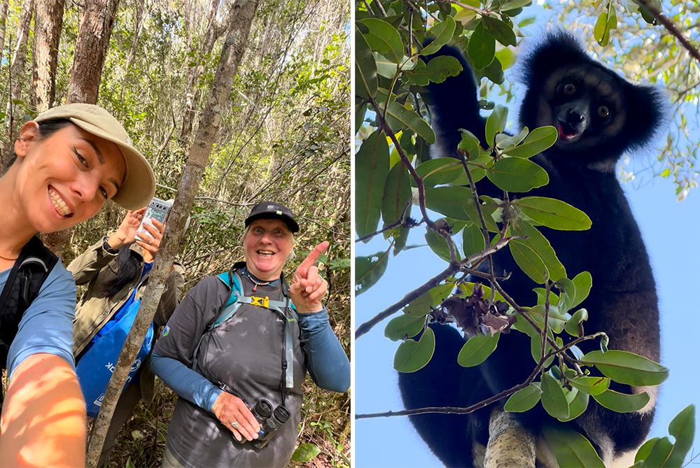 Volunteers Trek to See Lemurs