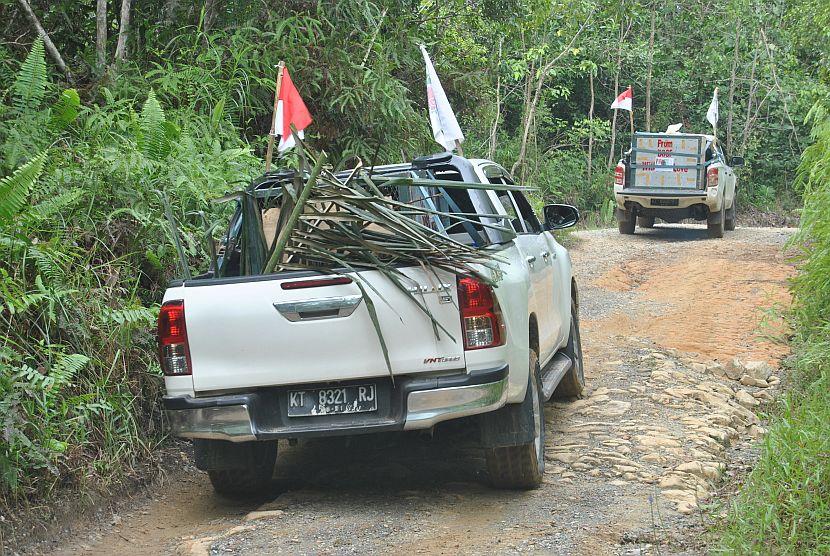 Trucks in borneo