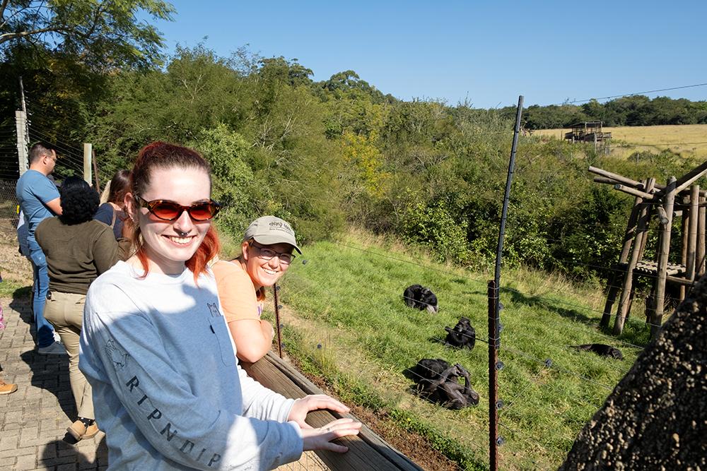 Volunteers at Chimp Eden - The Jane Goodall Institute