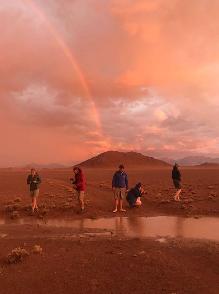 Evening sky in Namibia