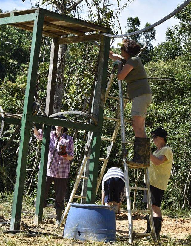 Volunteers Building a platform 