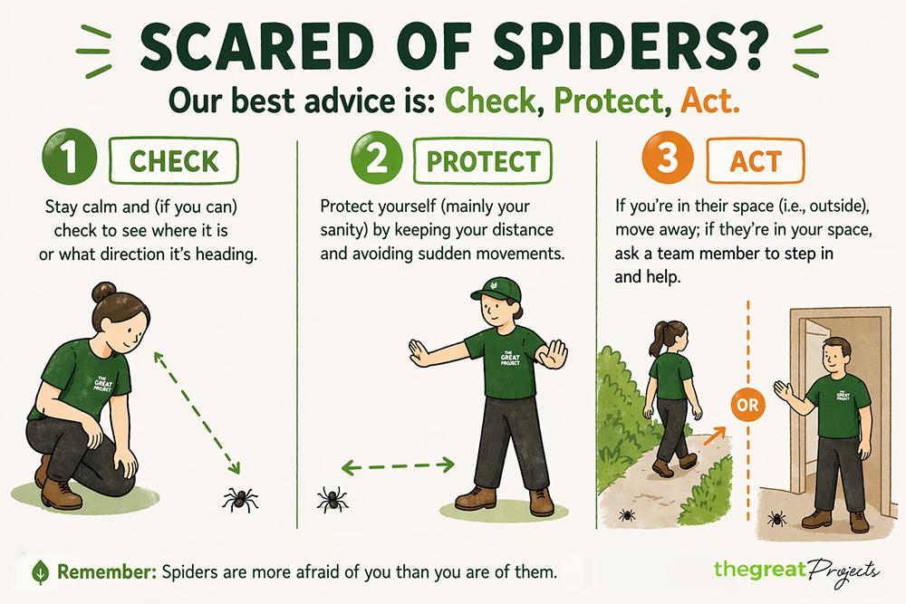 Seeing a Spider on a Trip Check Protect Act